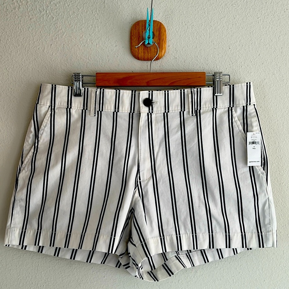 GAP Factory striped shorts - size 12 Tall